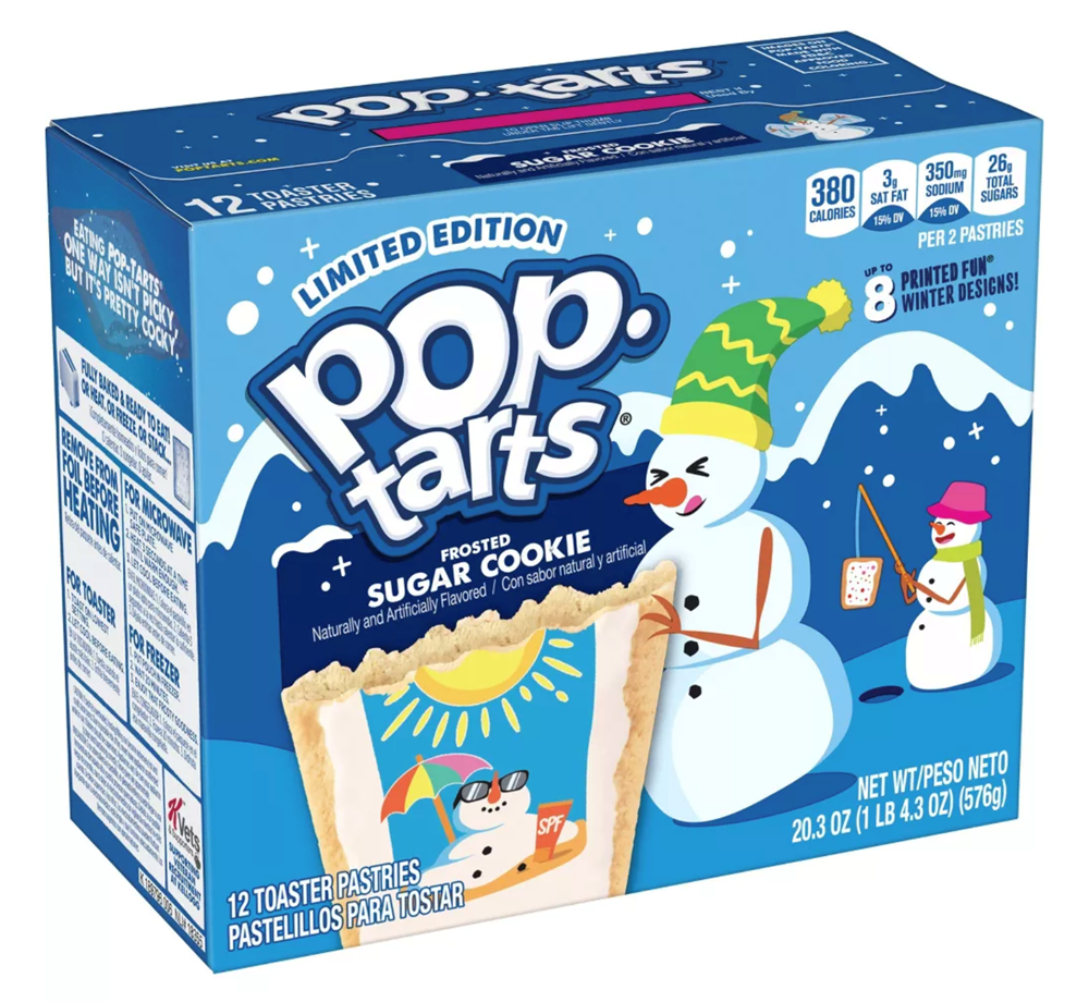 Pop Tarts Frosted Sugar Cookie 12 Pack