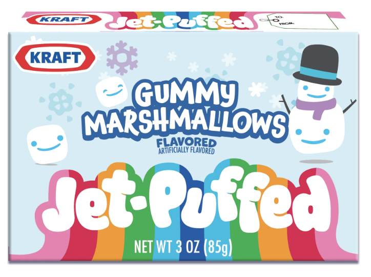 Jet-Puffed Holiday Gummies Theater Box 3 oz
