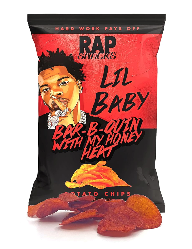 Rap Snacks Lil Baby BBQ Honey Heat  2.0oz (BEST BY:APR2026)