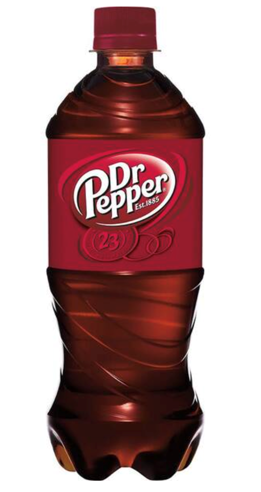 Dr Pepper Plastic Bottle 16oz