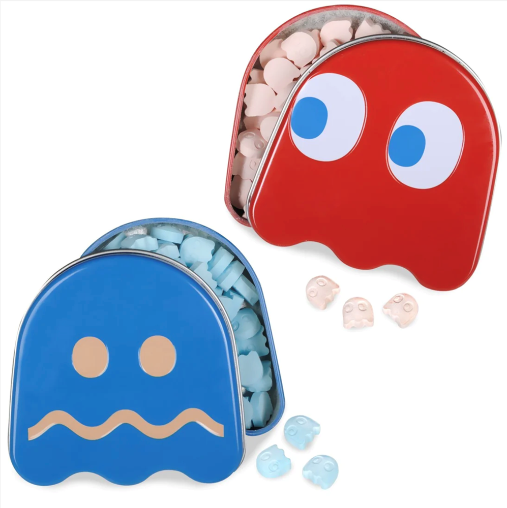 Pac-Man Ghost Sour Candy in Tin 0.98oz