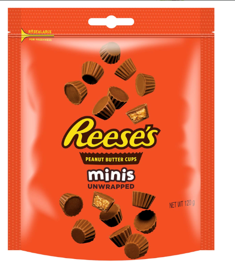 Official Mini Reece Reese's Mini Unwrapped 120g – USAFoods