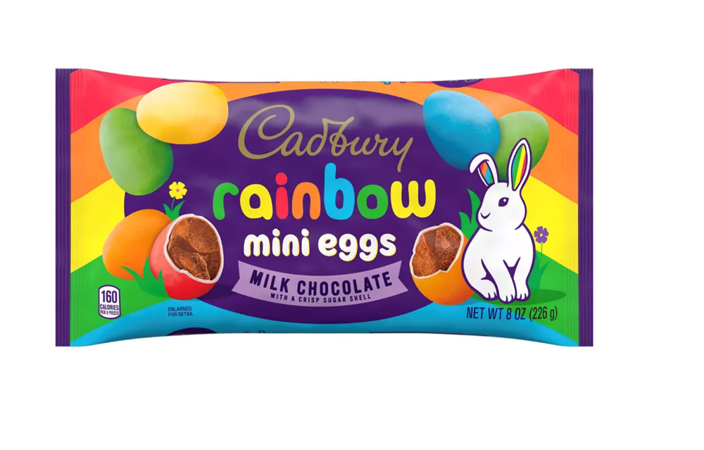 Cadbury Rainbow Mini Eggs 8oz