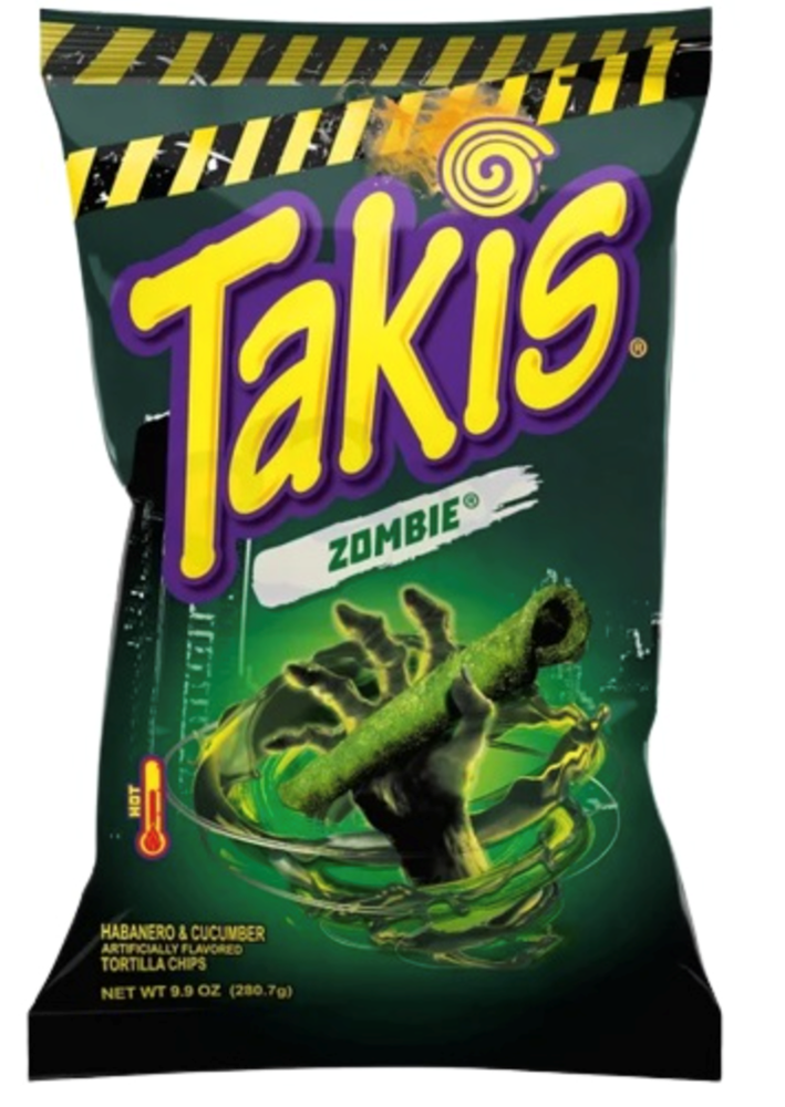 Takis Zombie Habanero Cucumber 9.9oz (BEST BY: NOV 24)