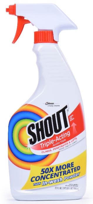 Shout Triple-Acting Spray 22oz