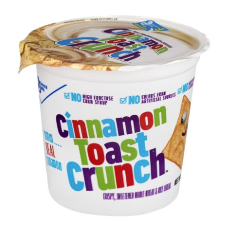 Cinnamon Toast Crunch Cereal Single Serve Cup 2oz
