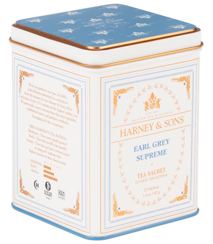 Harney & Sons Earl Grey Supreme Tin 20ct