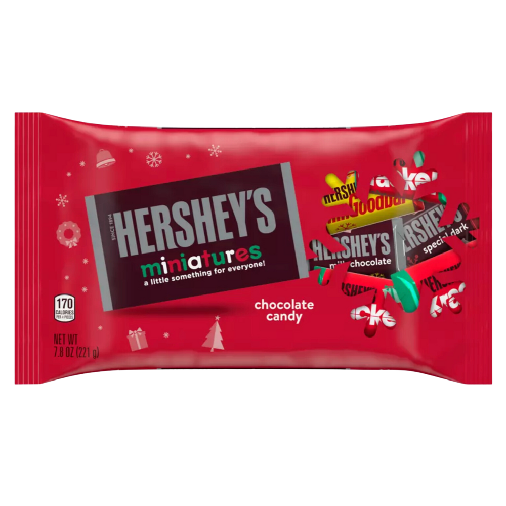 Hershey's Holiday Miniatures Assortment 7.8oz