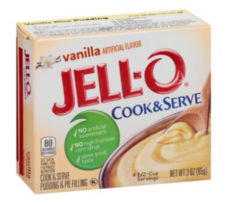 Jell-O Cook & Serve Vanilla Pudding Mix 3oz