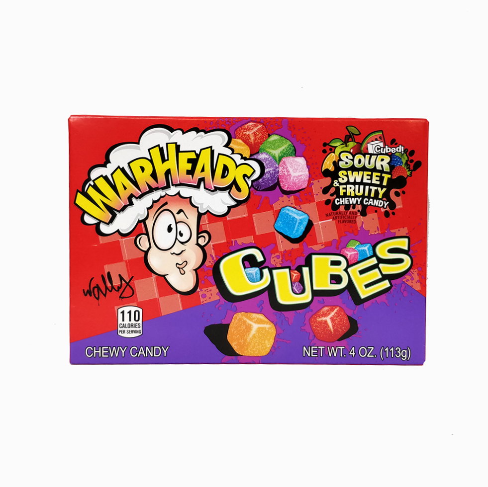 Warheads Cubes 4oz