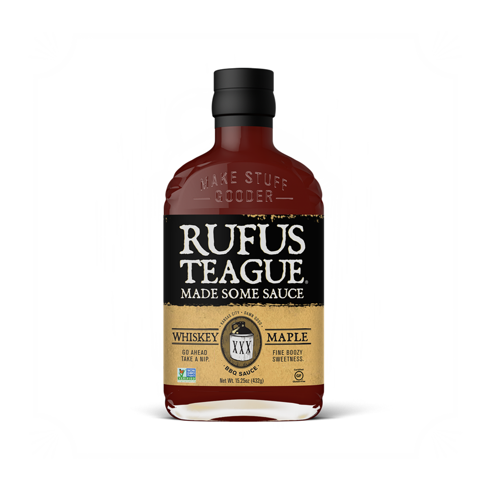 Rufus Teague Whiskey Maple BBQ Sauce 15.25oz
