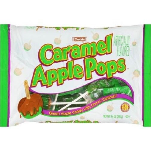 Tootsie Caramel Apple Pops 9.4oz