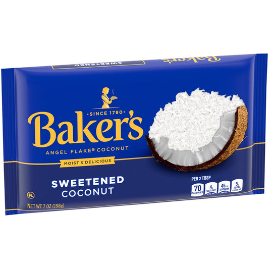 Baker's Angel Flake Sweetened Coconut 7oz (BEST BY: MAY '26)