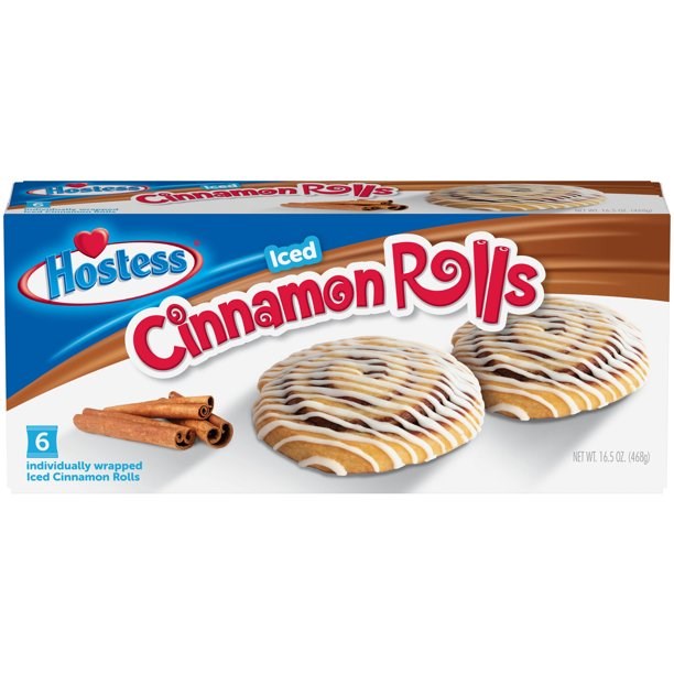 Hostess Iced Cinnamon Rolls 16.5oz