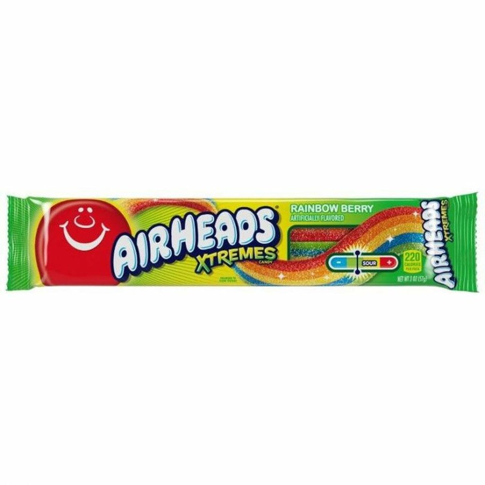 Airheads Xtremes Rainbow Berry Belt 2oz
