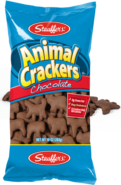 Stauffer Chocolate Animal Crackers 11.0oz