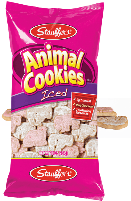 Stauffer's Iced Animal Cookies 10oz