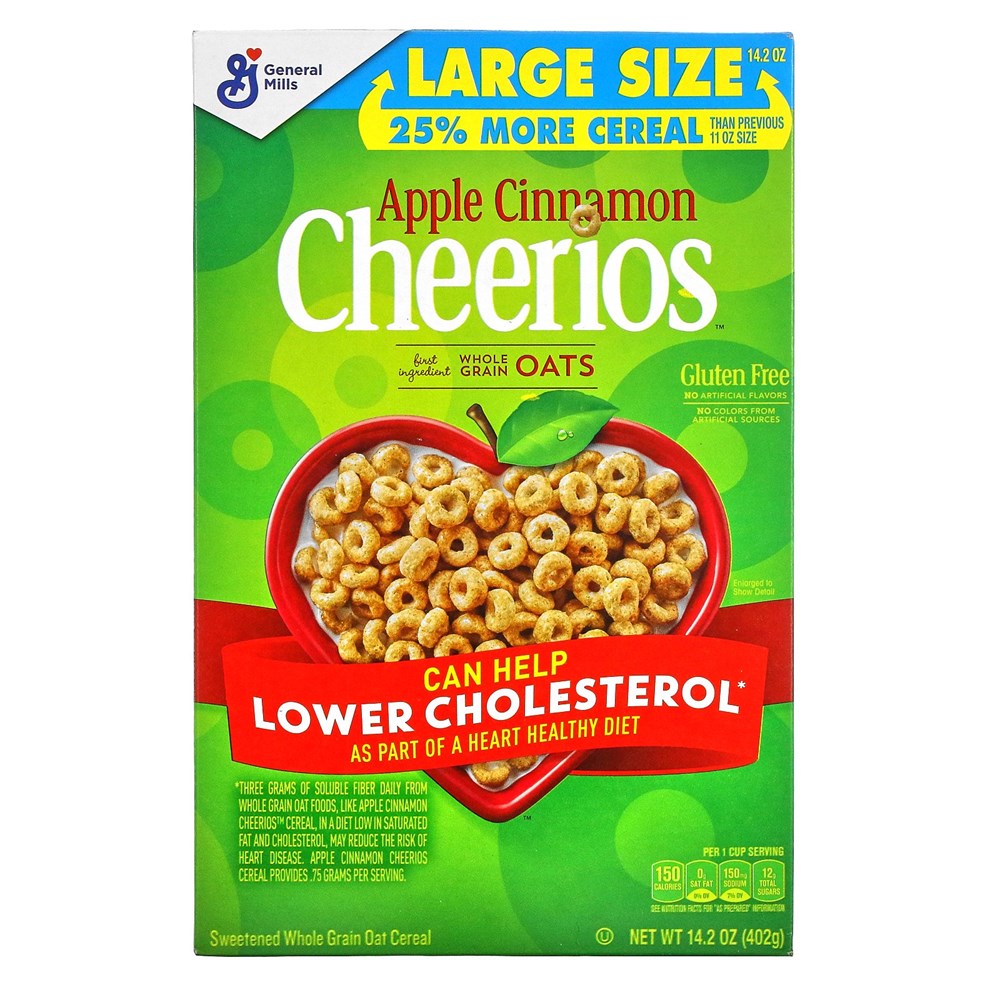 Cheerios Apple Cinnamon 14.2oz – USAFoods
