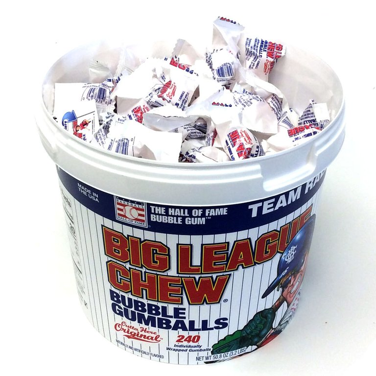 Big League Chew Bubble Gumballs Single