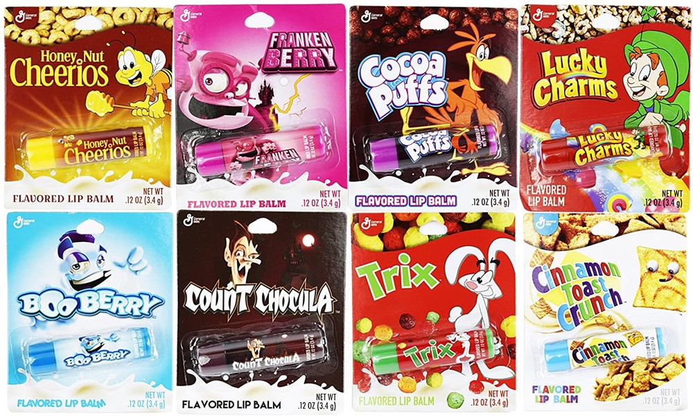 Cereal Flavoured Lip Balm Assorted