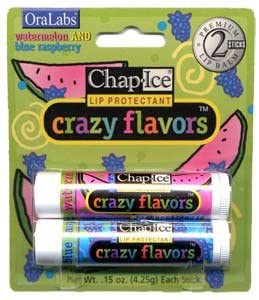 Chap Ice Crazy Flavours Lip Balm 2pk