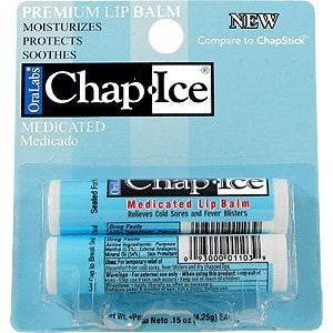 Chap Ice Medicated Lip Balm 2pk