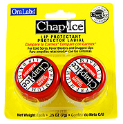 Chap Ice Medicated Pots Lip Balm 2pk
