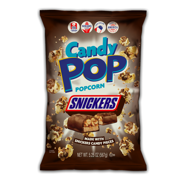 Candy Pop Snickers Popcorn 5.25oz