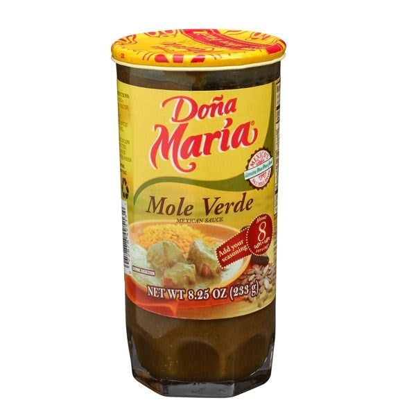 Dona Maria Mole Verde 8.25oz (BEST BY: JUN2025)