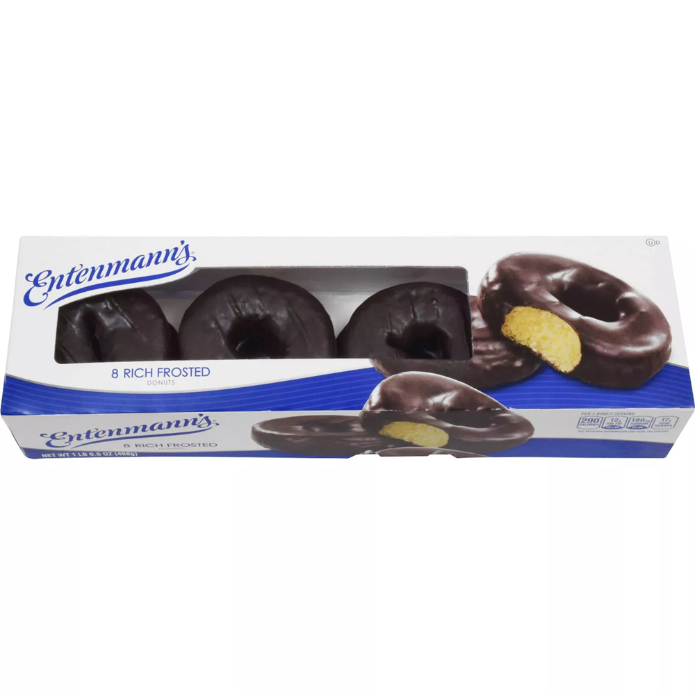 Entenmann's Rich Frosted Donuts 8ct (BEST BY: JUL25)