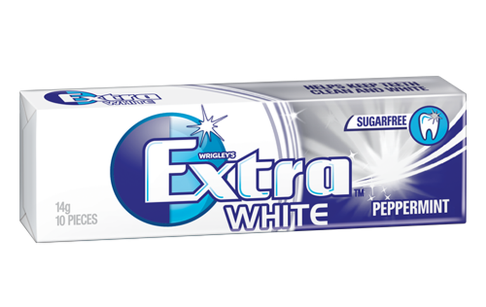 Wrigley's Extra White Gum 10pc 0.5oz