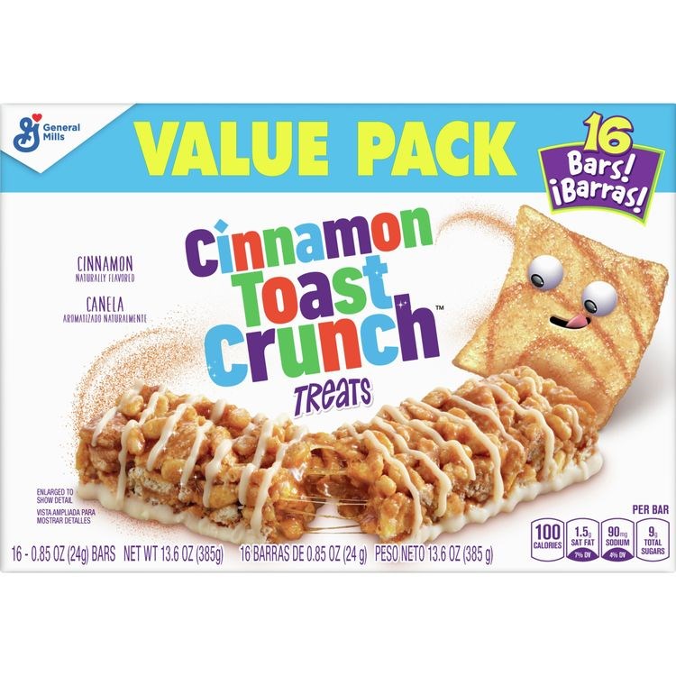 Cinnamon Toast Crunch Treat Bars 16ct – USAFoods