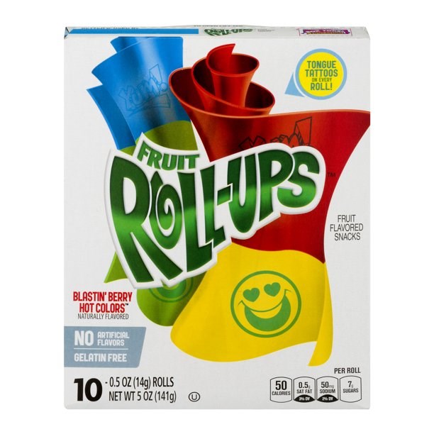 Fruit Roll Ups Blastin' Berry 10ct 5oz (BEST BY: MARCH 25)