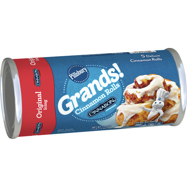 Pillsbury Grands! Original Cinnamon Rolls with Icing 5ct [Click & Coll ...