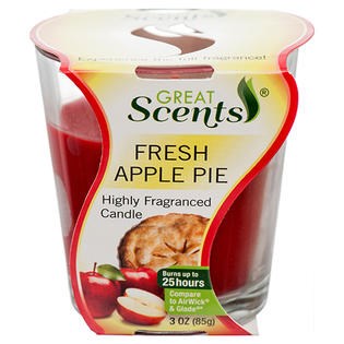 Great Scents Fresh Apple Pie Candle 3oz