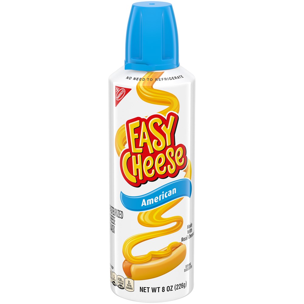 Easy Cheese American Cheese in a Can 8oz