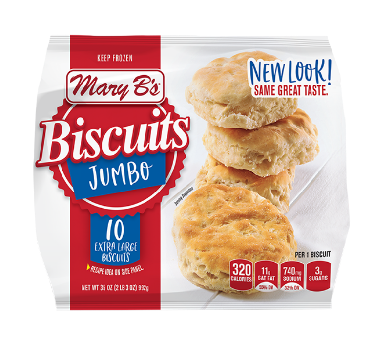 Mary B's Jumbo Buttermilk Biscuits 35oz [Click & Collect Only]