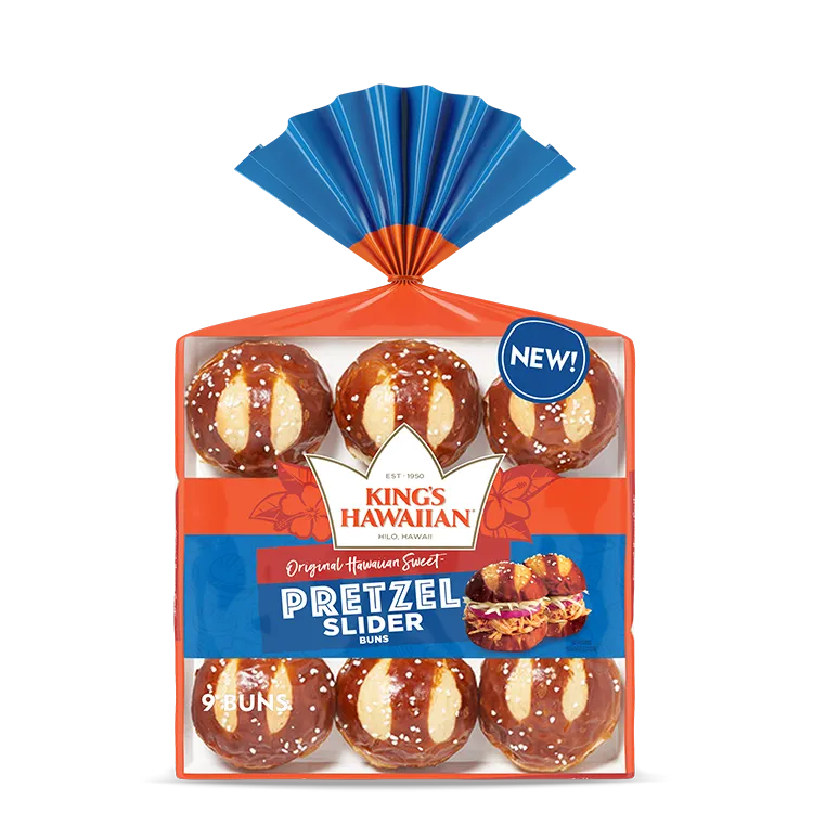 King's Hawaiian Pretzel Slider Buns 9ct