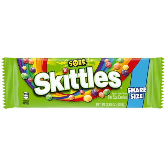 Skittles Sour Share Size 3.3oz