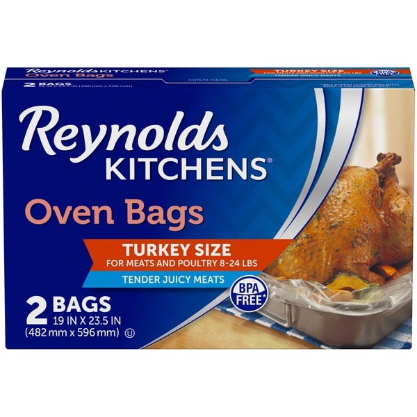 Reynolds Oven Bags Turkey Size Box 2ct
