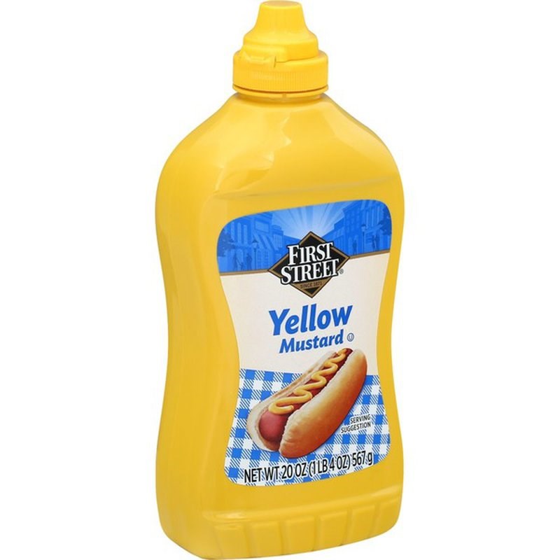 First Street Yellow Mustard 20oz