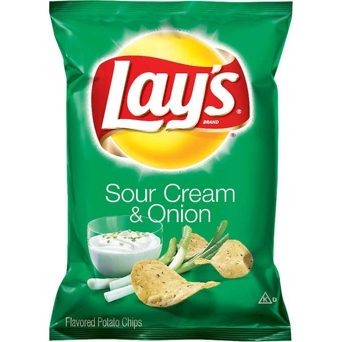 Lay's Sour Cream & Onion Potato Chips 6.5oz