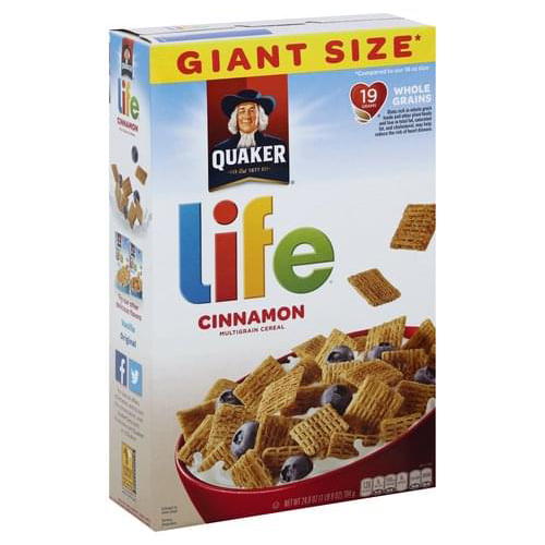 Life Cereal Cinnamon 62oz