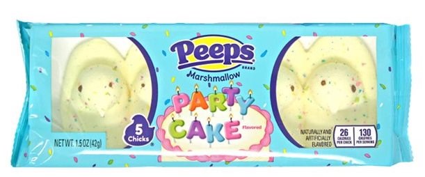 Peeps Party Cake Marshmallows 5ct