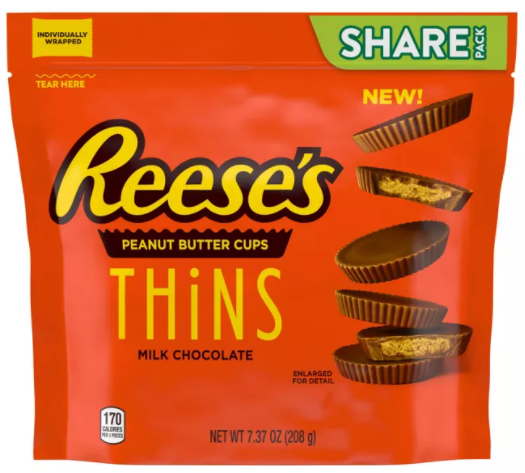 Reese's Thins Peanut Butter Cups 7.37oz