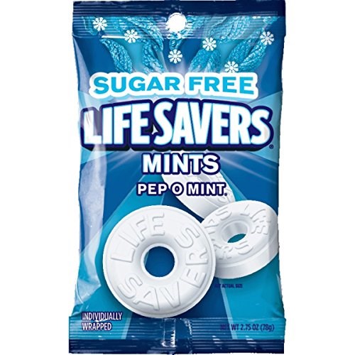 Life Savers Sugar Free Pep O Mint 2.75oz