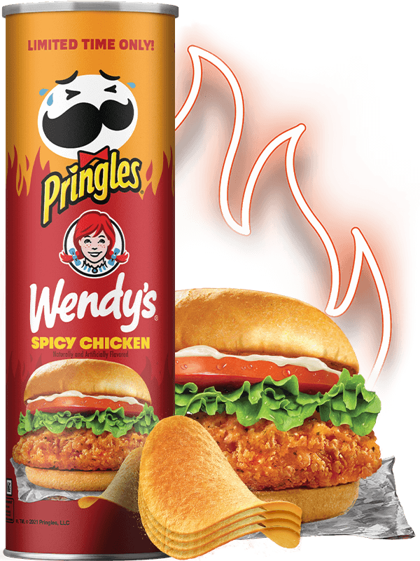 Pringles Wendy's Spicy Chicken 5.57oz
