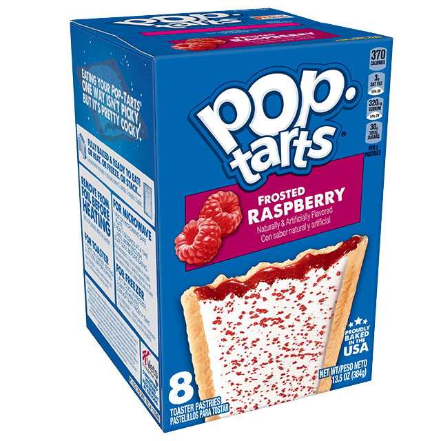 Pop Tarts Frosted Raspberry 8 Pack
