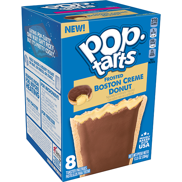 Pop Tarts Boston Creme Donut 8 Pack