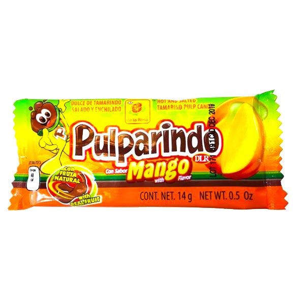 Pulparindo Mango Flavored Tamarind Candy 14g